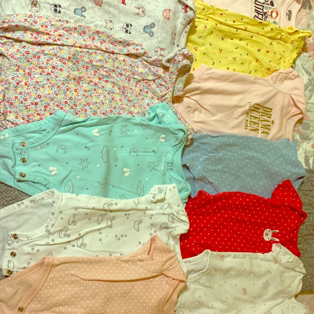 Baby girl onesies